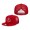 Los Angeles Angels New Era Camper Trucker Snapback Hat Red