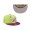 Men's Los Angeles Angels New Era Green Purple MLB X Big League Chew Swingin' Sour Apple Flavor Pack 59FIFTY Fitted Hat