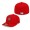 Los Angeles Angels Red 2022 Clubhouse Low Profile 59FIFTY Fitted Hat