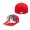 Los Angeles Angels Red 2022 4th Of July Stars Stripes Low Profile 59FIFTY Fitted Hat