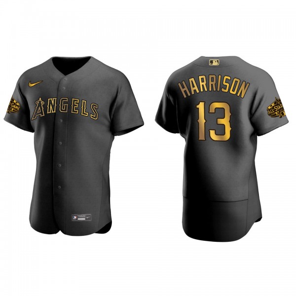 Monte Harrison Los Angeles Angels Black 2022 MLB All-Star Game Jersey