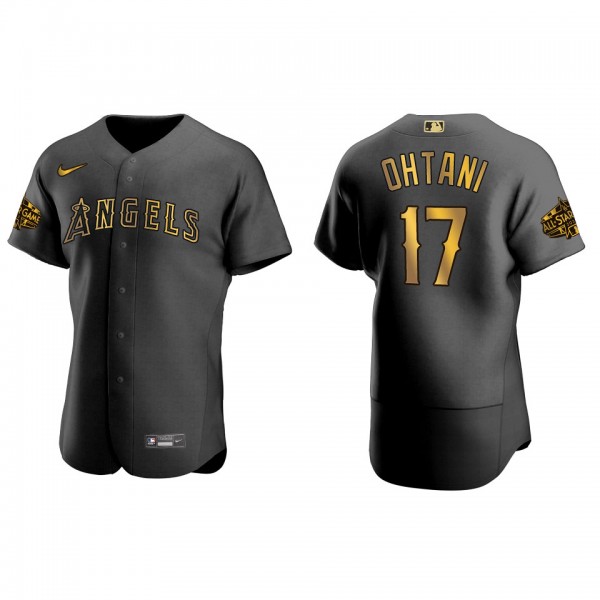 Shohei Ohtani Los Angeles Angels Black 2022 MLB All-Star Game Jersey