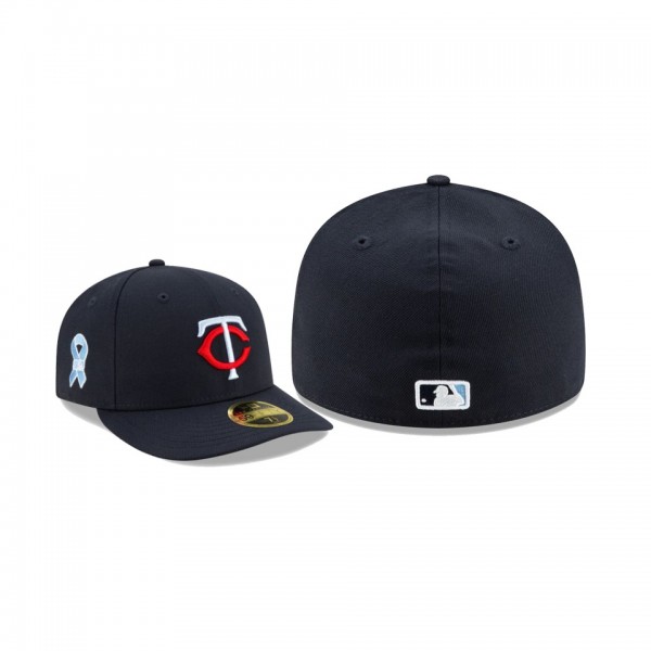 Men's Minnesota Twins 2021 Father's Day Navy On-Field Low Profile 59FIFTY Fitted Hat