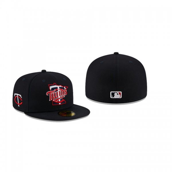 Men's Minnesota Twins Local Navy 59FIFTY Fitted Hat