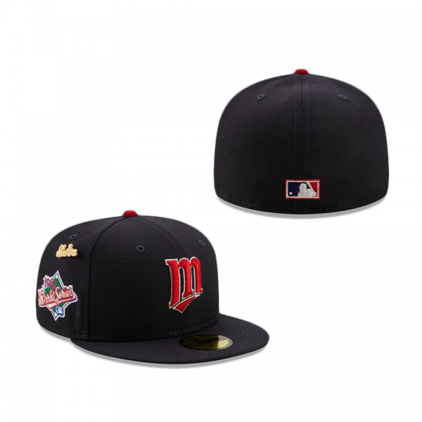 Minnesota Twins 1987 Logo History 59FIFTY Fitted Hat