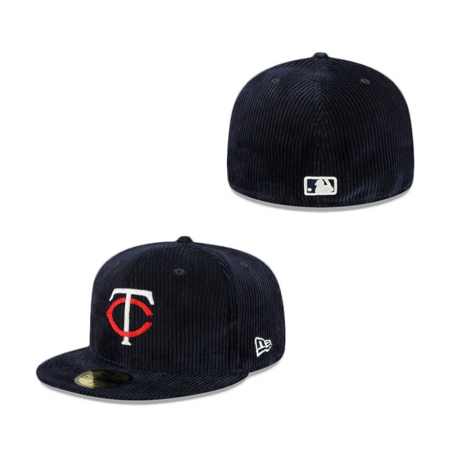 Minnesota Twins Corduroy 59FIFTY Fitted Hat