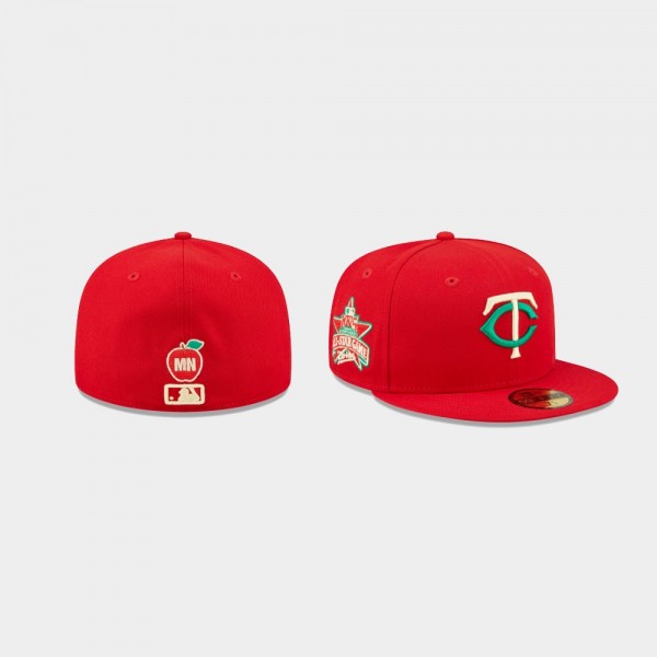 Minnesota Twins Men's State Fruit Red 59FIFTY Fitted Hat