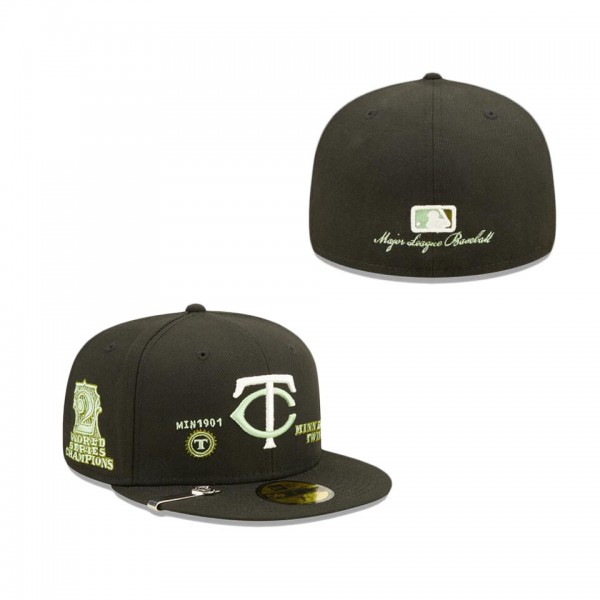 Minnesota Twins Money Fitted Hat