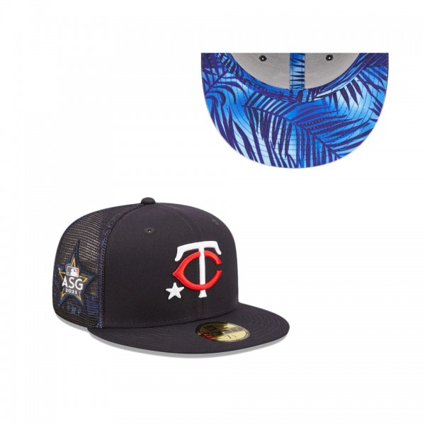 Minnesota Twins Navy 2022 MLB All-Star Game Workout 59FIFTY Fitted Hat