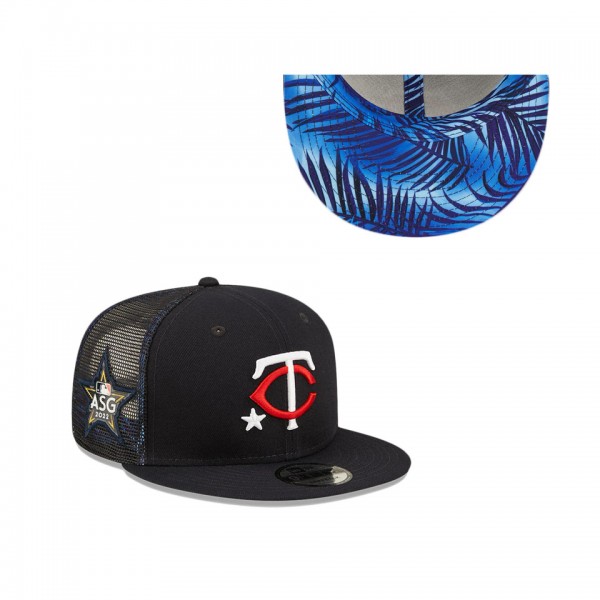 Minnesota Twins Navy 2022 MLB All-Star Game Workout 9FIFTY Snapback Adjustable Hat