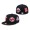 Minnesota Twins Patch Pride Fitted Cap Navy
