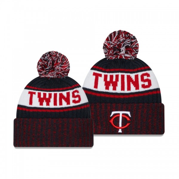 Minnesota Twins Marl Navy Cuffed Knit Hat