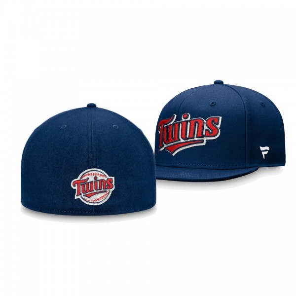 Minnesota Twins Team Core Navy Fitted Hat