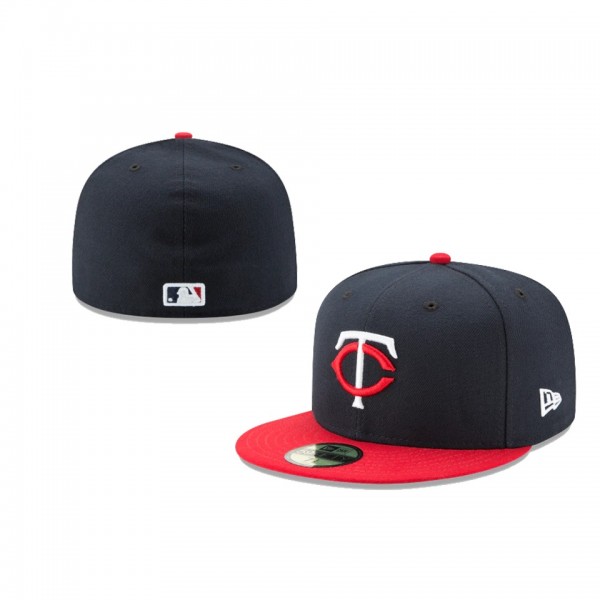 Youth Minnesota Twins Authentic Collection Navy 59FIFTY Fitted On-Field Hat