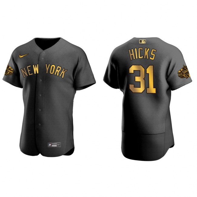 Aaron Hicks New York Yankees Black 2022 MLB All-Star Game Jersey