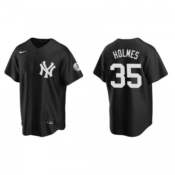 Clay Holmes New York Yankees Black Fashion Replica Jersey