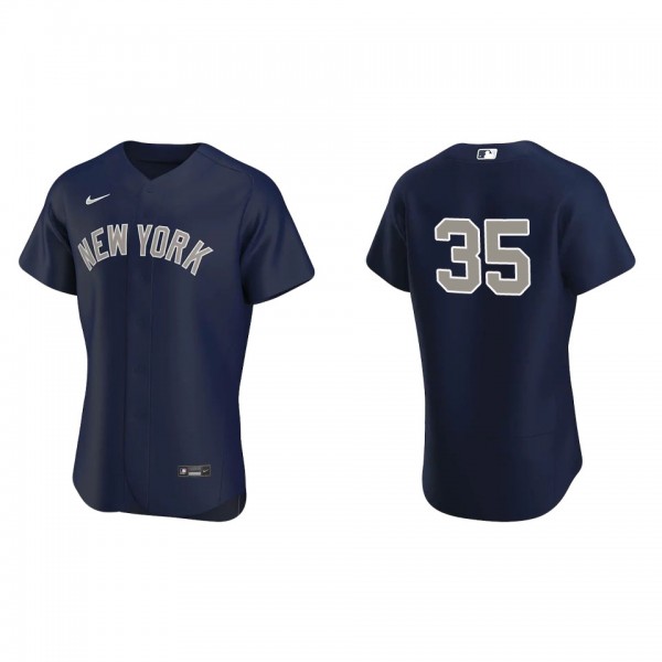 Clay Holmes New York Yankees Navy Alternate Authentic Jersey