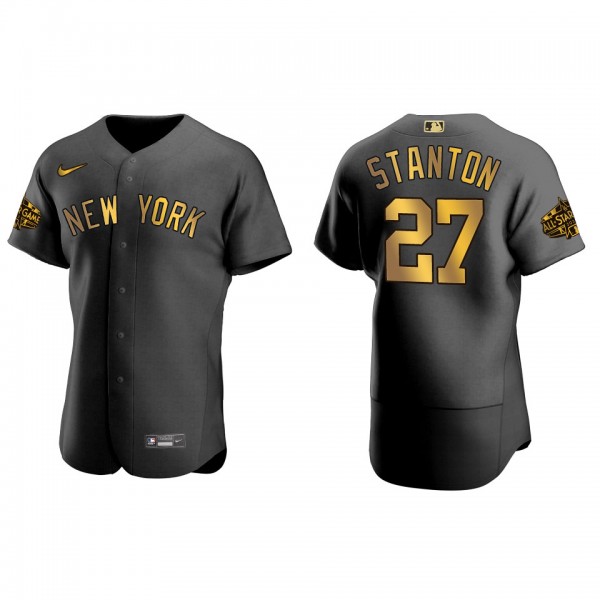 Giancarlo Stanton New York Yankees Black 2022 MLB All-Star Game Jersey