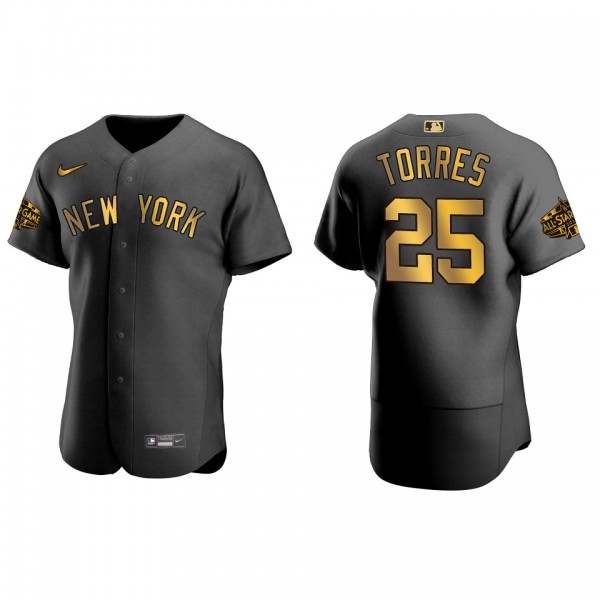 Gleyber Torres New York Yankees Black 2022 MLB All-Star Game Jersey