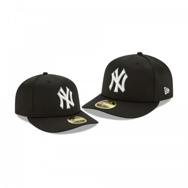 Men's Yankees Clubhouse Black Team Low Profile 59FIFTY Fitted Hat