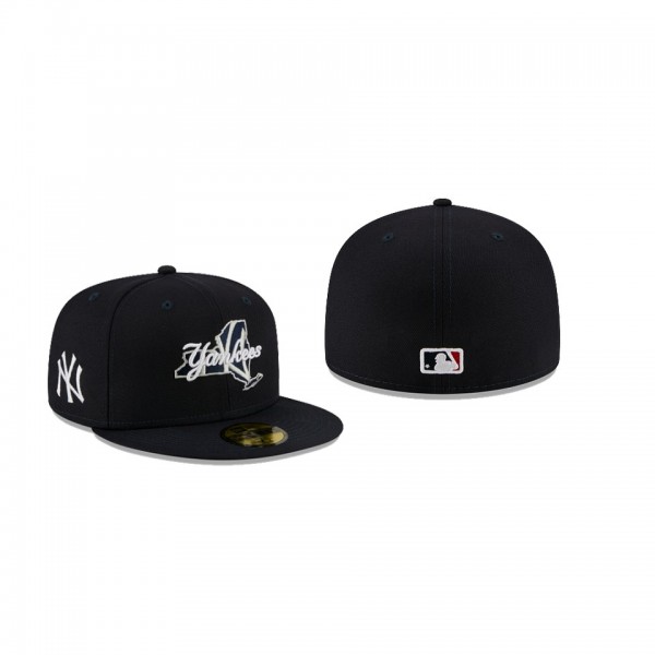 Men's New York Yankees Local Black 59FIFTY Fitted Hat
