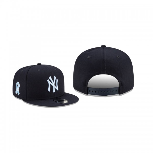 Men's New York Yankees 2021 Father's Day Navy 9FIFTY Snapback Adjustable Hat