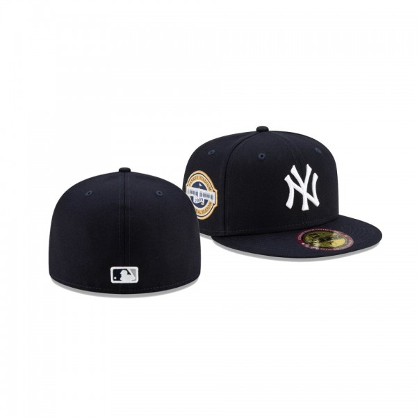 Men's New York Yankees Stadium Patch Navy Yankee Stadium Inaugural Season 59FIFTY Fitted Hat