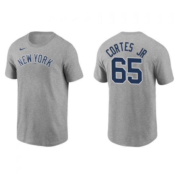 Nestor Cortes Jr. New York Yankees Derek Jeter Gray T-Shirt