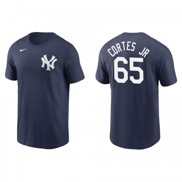 Nestor Cortes Jr. New York Yankees Derek Jeter Navy T-Shirt