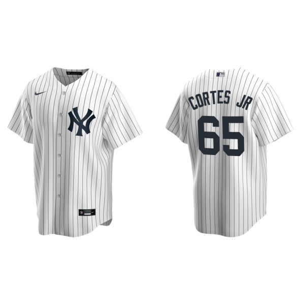 Nestor Cortes Jr. New York Yankees White Home Replica Jersey