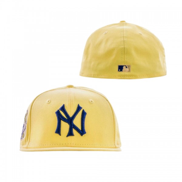 New Era X Shoe Palace New York Yankees Canary Yellows 59FIFTY Fitted Cap