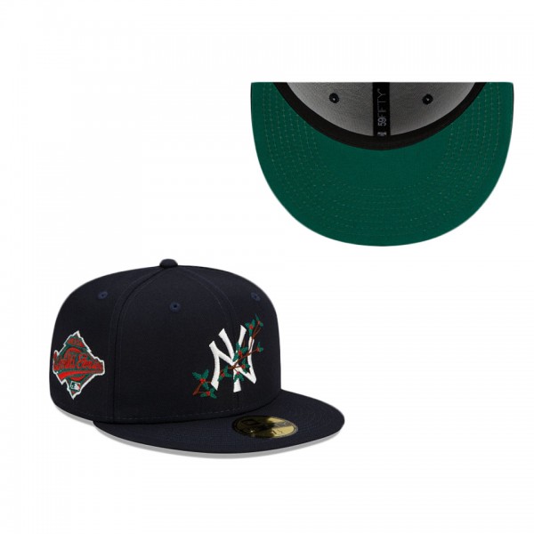 New York Yankees Holly Fitted Hat