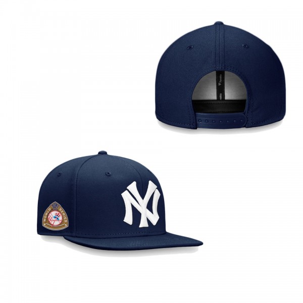New York Yankees Navy 1950 World Series Patch Snapback Hat