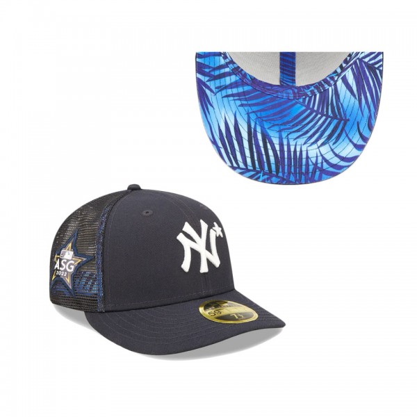 New York Yankees Navy 2022 MLB All-Star Game Workout Low Profile 59FIFTY Fitted Hat
