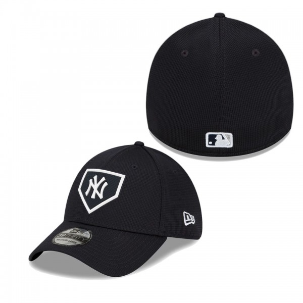 New York Yankees Navy Clubhouse 39THIRTY Flex Hat