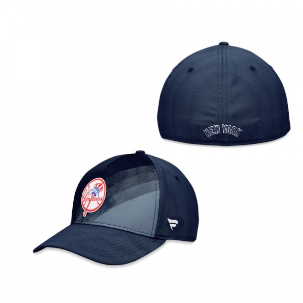 Men's New York Yankees Navy Iconic Gradient Flex Hat