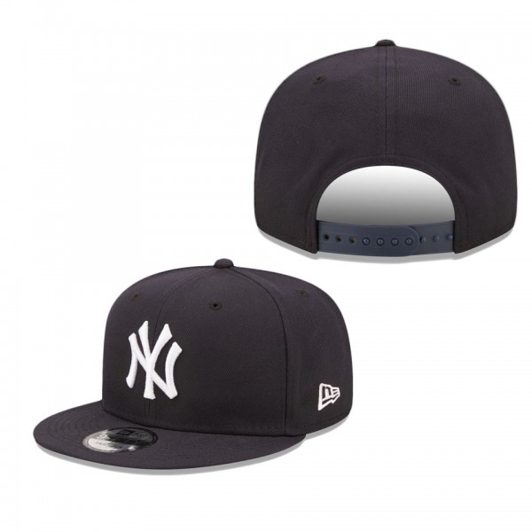 New York Yankees Navy Primary Logo 9FIFTY Snapback Hat