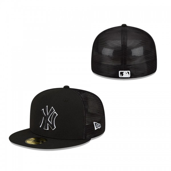 New York Yankees New Era 2022 Batting Practice 59FIFTY Fitted Hat Black