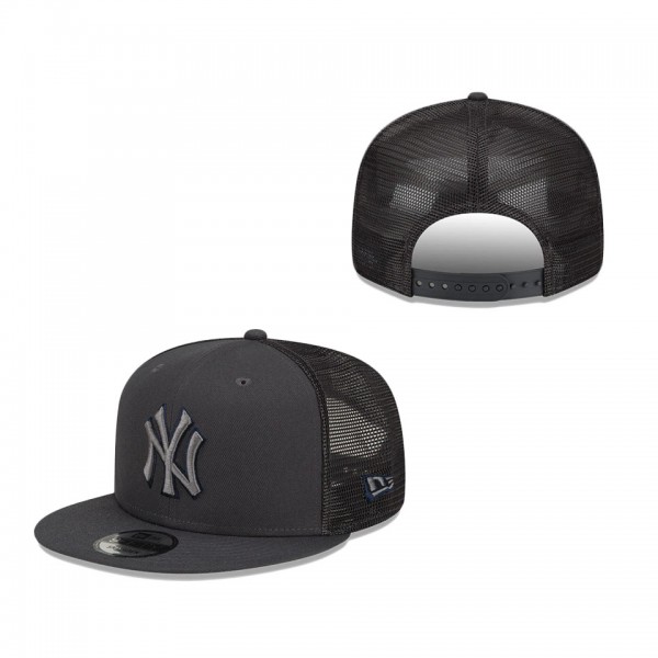 New York Yankees New Era 2022 Batting Practice 9FIFTY Snapback Adjustable Hat Graphite