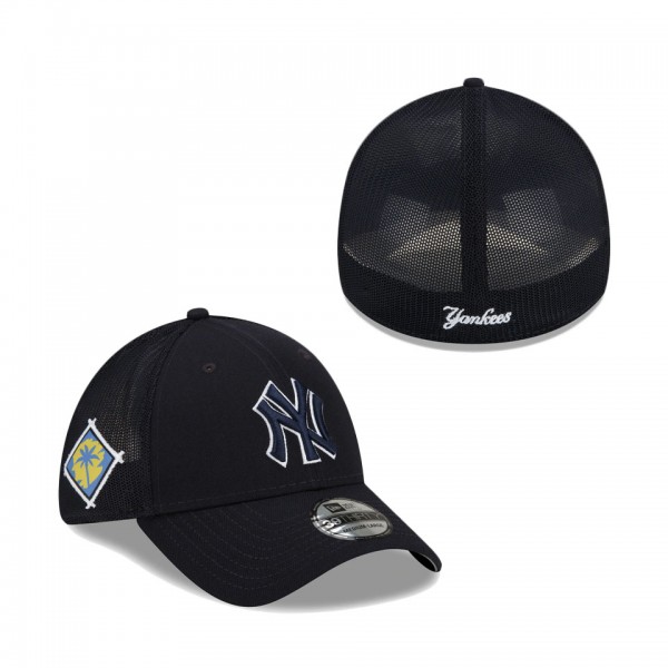 New York Yankees New Era 2022 Spring Training 39THIRTY Flex Hat Navy