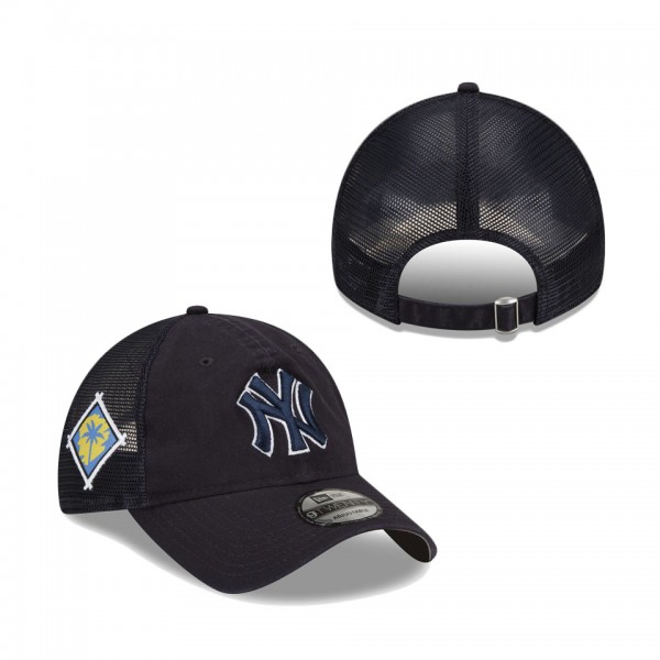 New York Yankees New Era 2022 Spring Training 9TWENTY Adjustable Hat Navy