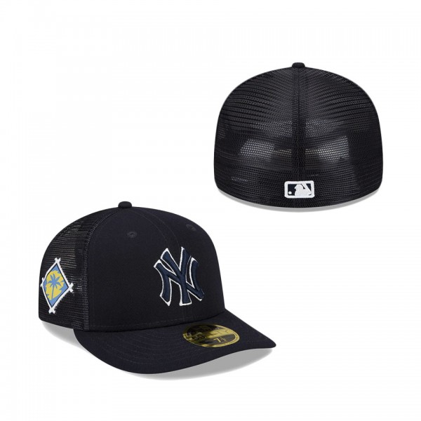 New York Yankees New Era 2022 Spring Training Low Profile 59FIFTY Fitted Hat Navy