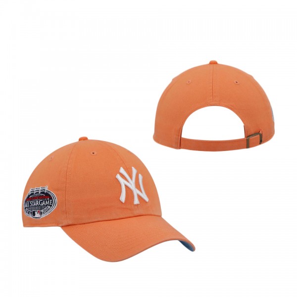 Men's New York Yankees '47 Orange 2008 MLB All Star Game Double Under Clean Up Adjustable Hat