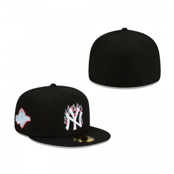Yankees Team Fire Fitted Cap