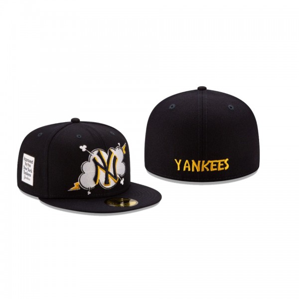 Men's New York Yankees Cloud Black 59FIFTY Fitted Hat