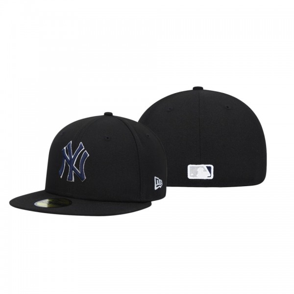 New York Yankees Color Dupe Black 59FIFTY Fitted Hat