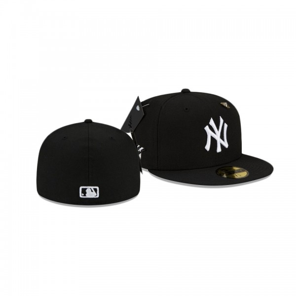 Men's Yankees Paper Planes Black 59FIFTY Fitted Hat