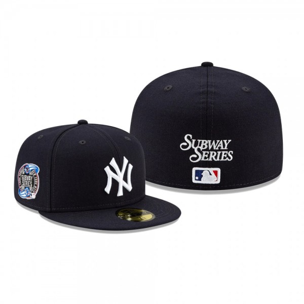 New York Yankees Navy MLB X Awake 2.0 Subway Series 59FIFTY Fitted Hat