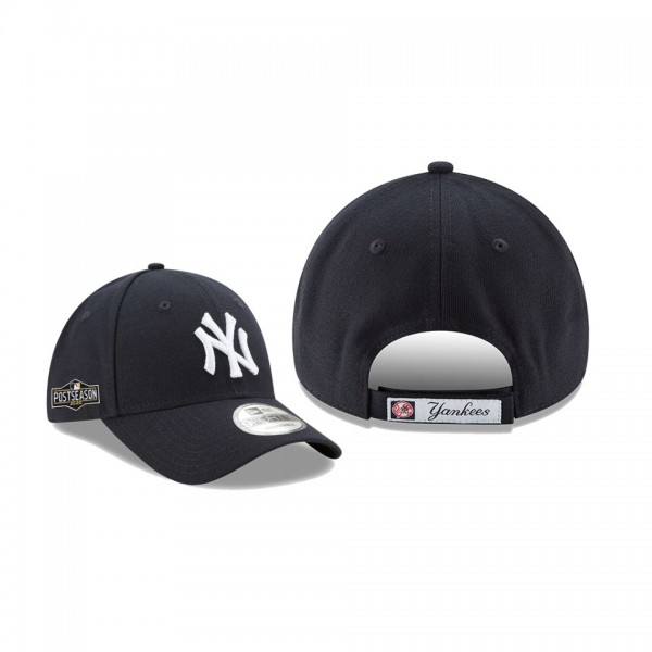 Men's New York Yankees 2020 Postseason Navy Side Patch 9FORTY Adjustable Hat