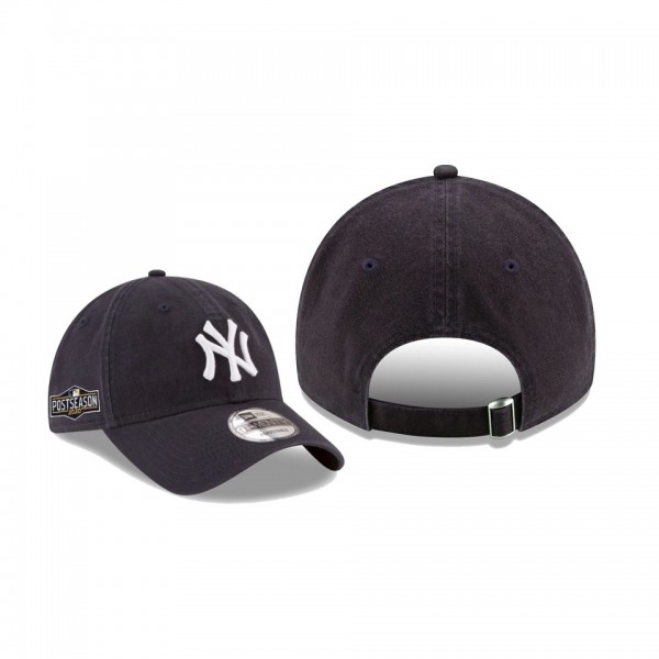 Men's New York Yankees 2020 Postseason Navy Side Patch 9TWENTY Adjustable Hat
